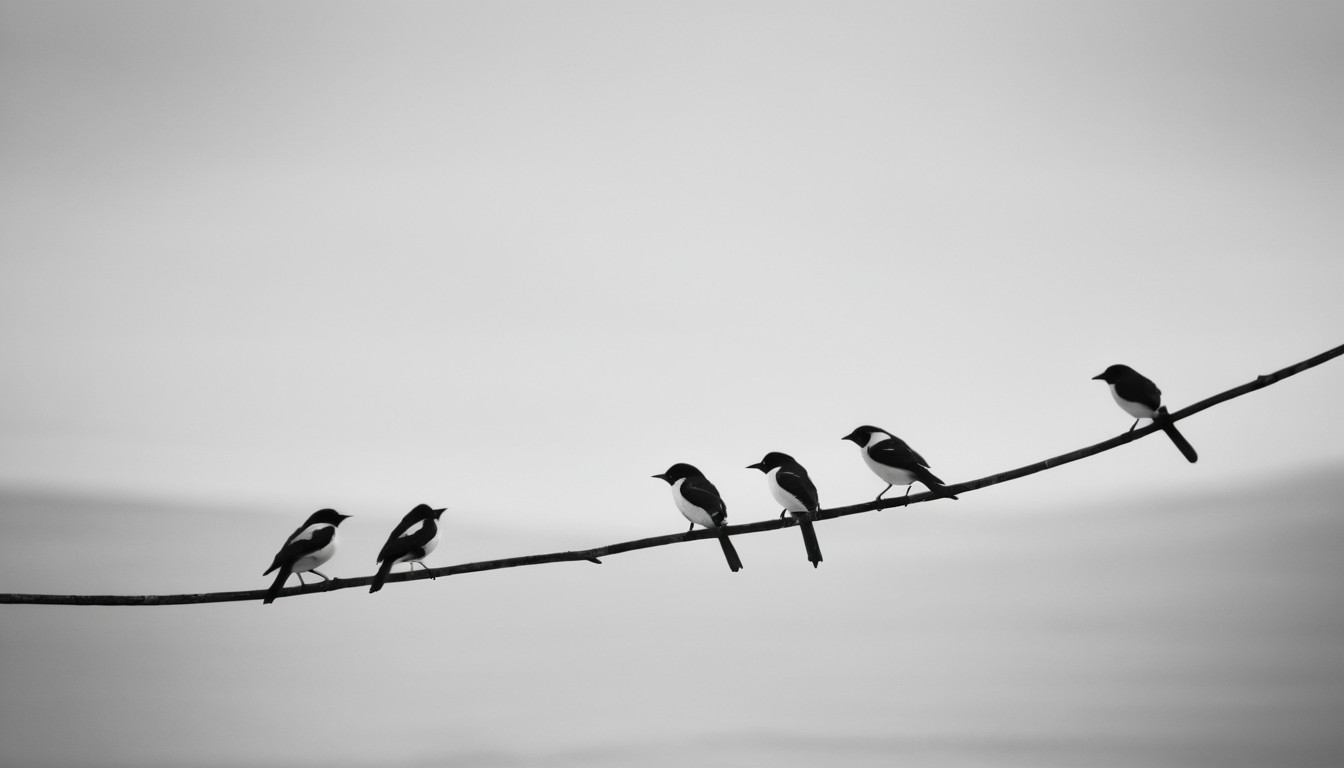 south dakota birds black and white
