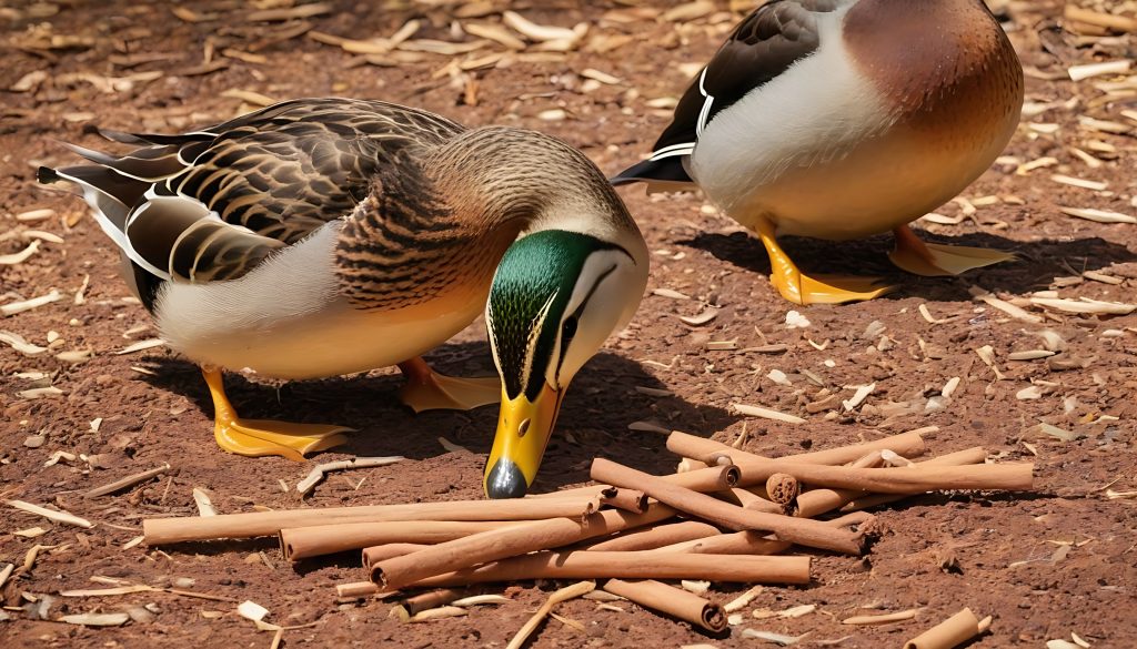 Can ducks eat cinnamon
