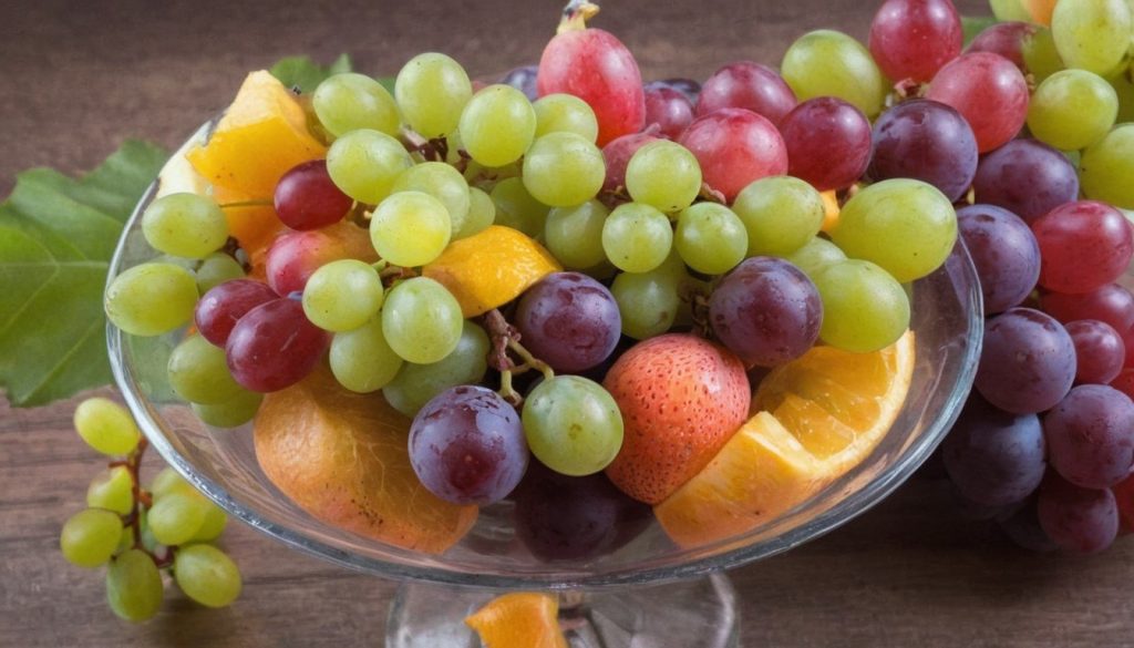 Healthy Fruits and Veggies to Mix With Grapes